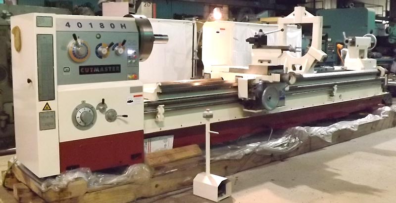 40" x 60" CUTMASTER ... BIG BORE LATHE 5-1/8" SPINDLE HOLE